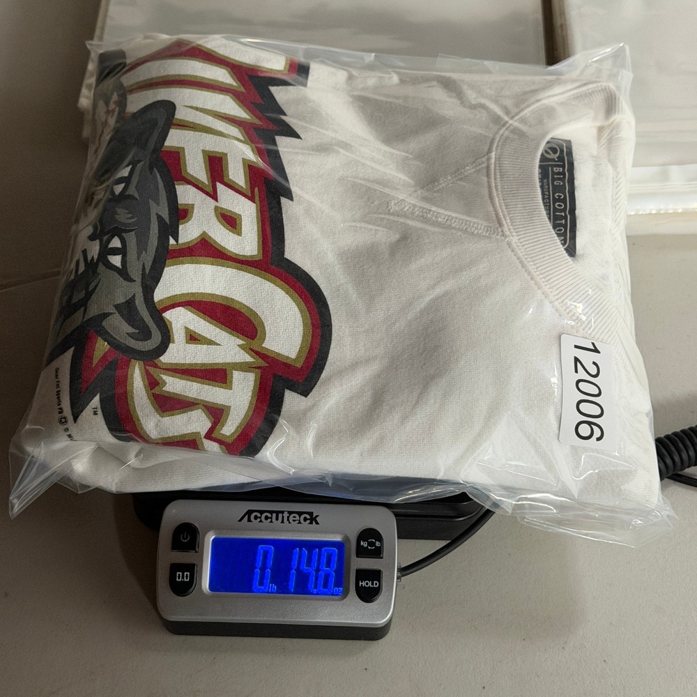 Vintage 2001 Sacramento River Cats Gear For Sports Sweatshirt Mens Small White - Picture 12 of 12
